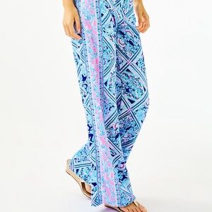 Lilly Pulitzer Bal Harbour Mid Rise Palazzo Pant